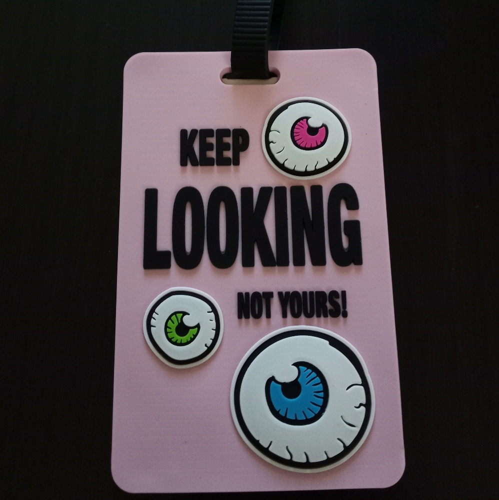 Halloween bag tag